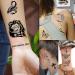 52 Tiny Small Temporary Tattoos for Kids & Adults - Tribal Animals, Butterflies, Anchors, Compass, Flowers - 3D Fake Tattoo Stickers for Neck, Arm, Hands - Cute Face Tattoo Kits - Buy Online on SooperMarket.com