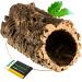 Cork Bark Tube 30 cm (Rodent Reptile Vivarium) cork wood tree oak 11-14 cm | cleaned & sanitised
