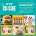 Fit Cuisine Low Calorie Syrup - Low-Cal Syrup to Support Weight Management Low Carb Diet Keto Friendly Vegan For Pancakes Desserts Porridge Ice Cream - 425ml (Chocolate Hazelnut) - Buy Online on SooperMarket.com