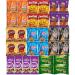 Snacks Variety Pack for Adults - Snack Pack Care Package - Party Mix Snack Mix Chex Mix Individual Packs Bulk Assortment (32 Pack)