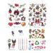 Savvi Mega Value Temporary Tattoo Kit - 625 Fake Tattoos for Kids of All Ages - Buy Online on SooperMarket.com