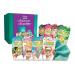 7th Heaven 'Beauty Box of Treats' Gift Set - 8 Face Masks Inspirational Box and Cleansing Cloth