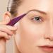 Professional Ingrown Hair Tweezers Set with Purple Case and Ebook - Surgical Quality - Buy Online on SooperMarket.com