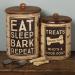Primitives by Kathy Rustic Treat Tin Set - Brown/Black (2-Piece) - Buy Online on SooperMarket.com