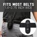 TH1 Tactical Flashlight Holster - Stretchable Rotatable Clip - 360 Degree Holder - Police Military Security - Black - Buy Online on SooperMarket.com