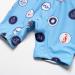 BONVERANO Baby Boys Swimsuit UPF 50+ Sun Protection One Piece with Sun Hat - 18 Months Blue - Buy Online on SooperMarket.com