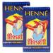 Hennedrog - Henna Masria fiery red 2-pack - plant-based hair dye in red 2 x 85 g