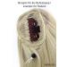 WIG ME UP - Voluminous Straight Braid Ponytail Hairpiece | 60 cm Medium Brown Mini Butterfly Clip Elastic Band - Buy Online on SooperMarket.com