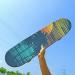 Biekaya Beach Palm Trees Skateboard Grip Tape 33 x 9 | Anti-Skid Sandpaper for Longboards | Easy Apply Bubble-Free Griptape - Buy Online on SooperMarket.com