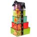 Dried Fruits & Nuts Tower Gift Basket - 5 Tier Gourmet Platter, Healthy Kosher Snack Box for Birthday & Anniversary - Care Package for Men, Women, Adults | Oh! Nuts - Buy Online on SooperMarket.com