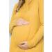 Bump Maternity High Neck Knit Sweater - XL Mustard Tunic Top | Made in USA - Buy Online on SooperMarket.com