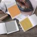 DECONICER 12 Colors Imitation Gold Leaf Sheets - 600 Pieces for Arts & Crafts - Gilding, Furniture, Paintings - Multi-Color Foil Papers & Tools (3.15x3.35 inches) - Buy Online on SooperMarket.com