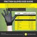 Friction Gloves - Ultimate Frisbee Gloves - Rubberized Palm & Fingers for Amazing Grip in All Conditions - Play Your Best in Any Weather Adult XS - Buy Online on SooperMarket.com
