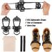 Ice Snow Grips Traction Cleats for Shoes & Boots - Anti-Slip Crampons with 11 Studs - S, M, L, XL (Men 5-8/ Women 7-10) - Buy Online on SooperMarket.com