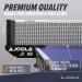 JOOLA WM Professional Table Tennis Net and Post Set - ITTF Tournament Approved | 72in Regulation Ping Pong Net - Buy Online on SooperMarket.com