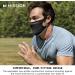 MISSION Sport Mask - Adjustable Strap for Custom Fit | Breathable & Reusable Face Cover in Navy Blue - Buy Online on SooperMarket.com