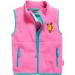 Playshoes Unisex Kid's Fleece Weste Outdoor top 98 pink The Mouse