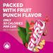 GURU Organic Energy Drink - New Theanine Fruit Punch - Power Up your Mind - Healthy Energy - Plant Based ingredients - Low Sugar - Only 50 calories - The ultimate Brain Booster - 355 ml (Pack of 24) - Buy Online on SooperMarket.com