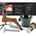 Shop 5 Piece Men's Shaving Gift Set | Fusion Razor Silvertip Badger Brush Bowl & Soap - Perfect for Gifting - Buy Online on SooperMarket.com