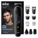 Braun 10-in-1 All-in-One Style Kit Series 5 Male Grooming Kit With Beard Trimmer Hair Clippers Nose and Ear& Precision Trimmer Gifts for Men UK 2 Pin Plug MGK5445 Black Packaging may vary Black MGK5445