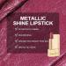 Oulac Love Particle Metallic Burgundy Lipstick - Vegan & Cruelty-Free High Impact Lipcolor 4.3g/0.15oz - Buy Online on SooperMarket.com