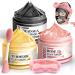 5 Pcs Face Mask Skin Care Set for Deep Pore Cleansing Turmeric Vitamin C Clay Mask  Dead Sea Mud Mask  Rose Clay Mask for Face Masks Skincare Personal Skin Care Products Gifts Headbands for Women