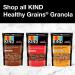 KIND Healthy Grains Clusters Dark Chocolate Granola 11oz - Pack of 6 (Gluten Free, 10g Protein) - Buy Online on SooperMarket.com