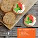 Low Carb Onion & Garlic Melba Toast - 4 oz | Healthy Snacking Option - Buy Online on SooperMarket.com