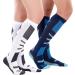 COMPREX Compression Stockings | Ultimate Ski Travel & Pregnancy Socks | Breathable Compression Socks (White/Gray Size 35-38) - Buy Online on SooperMarket.com