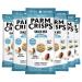 ParmCrisps Snack Mix  Ranch Cheese Parm Crisps and Nuts Snack, Made Simply with 100% Cheese Crisps, Almonds, Cashews, and Pistachios | Healthy High-Protein On-the-Go Snack, Low Carb, Gluten Free, Low Sugar | 1.5 oz (Pack of 6) Ranch 1.5 Ounce (Pack of 6)