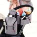Skip Hop Pacifier Holder Grab & Go - Heather Grey | Buy Online Now - Buy Online on SooperMarket.com