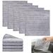 5 Pack Wire Dishwashing Rags Dual Layer Wire Dishwashing Rags Multipurpose Wire Dishwashing for Wet and Dry Non-Scratch Wire Dish Cloths Kitchen Wire Dishcloth Cleans for Dishes Sinks Stove Tops Duallayer