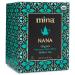 Mina Organic Moroccan Nana Mint Herbal Tea, Caffeine Free, Soothing Herbal Tea - 15 Biodegradable Sachets