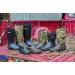 Guide Gear Men's Mid-High Bogger Waterproof Rubber Hunting Boots 5mm Neoprene Top - Size 12, Black - Buy Online on SooperMarket.com