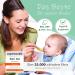 Babylovit Baby Dishes with Suction Cup - Stress-Free Bamboo Plates & Bowl for Kids | Perfect Dining Phase Accessories - Buy Online on SooperMarket.com