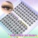 PHKERATA Wispy Individual Eyelashes Extension DIY Kit | C Curl Fluffy Cluster Lashes with Glue, Tweezers, Bond & Seal | Natural Look | 100Pcs 12/14MM - Buy Online on SooperMarket.com