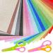 BigOtters Glitter Cardstock Paper  40 Sheets Sparkly Paper Premium Craft Cardstock with 2 Scissors for Christmas Thanksgiving Gift Box Wrapping Birthday Party Decor Scrapbook  20 Colors 250GSM