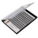 Large Nature Long Fishtail Design False Eyelashes - 3D Black Soft & Lightweight Volume Cluster Lashes (8-16mm Options - Buy Online on SooperMarket.com