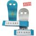 LEVIERO Palmies Gymnastics Grips - Soft Leather Hand Grips for Gym, Weightlifting, Cross Training - Aqua, Medium - Buy Online on SooperMarket.com