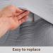 HOMBYS Muslin Baby Lounger Cover 2 Pack - 100% Cotton Slipcover for Infant Pillow (Blue & Grey) - Buy Online on SooperMarket.com