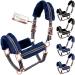 Esposita Halft CHAMPION EDITION STALLTHTHELFER FLUCH HALUFER Soft Throw -in with synthetic fur fluffy (pony navy/rosegold) pony navy/rose gold