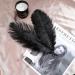 Soarer Black Ostrich Feathers Bulk - 30pcs 8-10 inch for Wedding Party Centerpieces & Home Decor - DIY Crafts (Black) - Buy Online on SooperMarket.com
