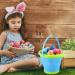 JOYIN 4 Collapsible Buckets & Basket for Kids - Portable 2L Foldable Tub for Beach, Camping, Fishing & Fun Activities - Buy Online on SooperMarket.com