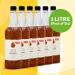 Simply Sugar Free Caramel Syrup Low Calorie Vegan & Nut Free Flavoured Syrup for Coffee Cocktails & Baking (1 Litre x 6) - Buy Online on SooperMarket.com