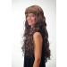 Shop WIG ME UP 33002A-18: Super Long Wavy Curly Waterwave Wig with Bangs in Light Brown - International Shipping Available - Buy Online on SooperMarket.com