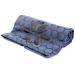 Yoga Towels for Hot Yoga, Non Slip and Long Clever Towel Provides Grip with Unique Two-Sided Design, Microfiber is Absorbant and Lightweight with Moisture Wicking Properties Darkblue