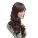 Buy Women's Long Wavy Brown Mahogany Wig | H3101-2T33 | Curly Style International Shipping - Buy Online on SooperMarket.com