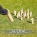 OLSA Wooden Throwing Game Set | Numbered Block Tossing Game with Scoreboard & Carry Bag | Outdoor Backyard Lawn Game for Kids and Adults - Buy Online on SooperMarket.com