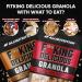 ALLNUTRITION Fitking Delicious Granola - Sugar Free Muesli - Breakfast Cereal - Wheat Free - with Propolis Buckwheat Honey Bee Pollen - High Fibre Snacks - 300g - Fruity - Buy Online on SooperMarket.com