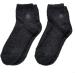 Earth Therapeutics Aloe Vera Socks - Aloe Vera & Vitamin E Infused For Dry Feet, Cracked Heels, Calluses - 2 Pairs Black/Black - Buy Online on SooperMarket.com